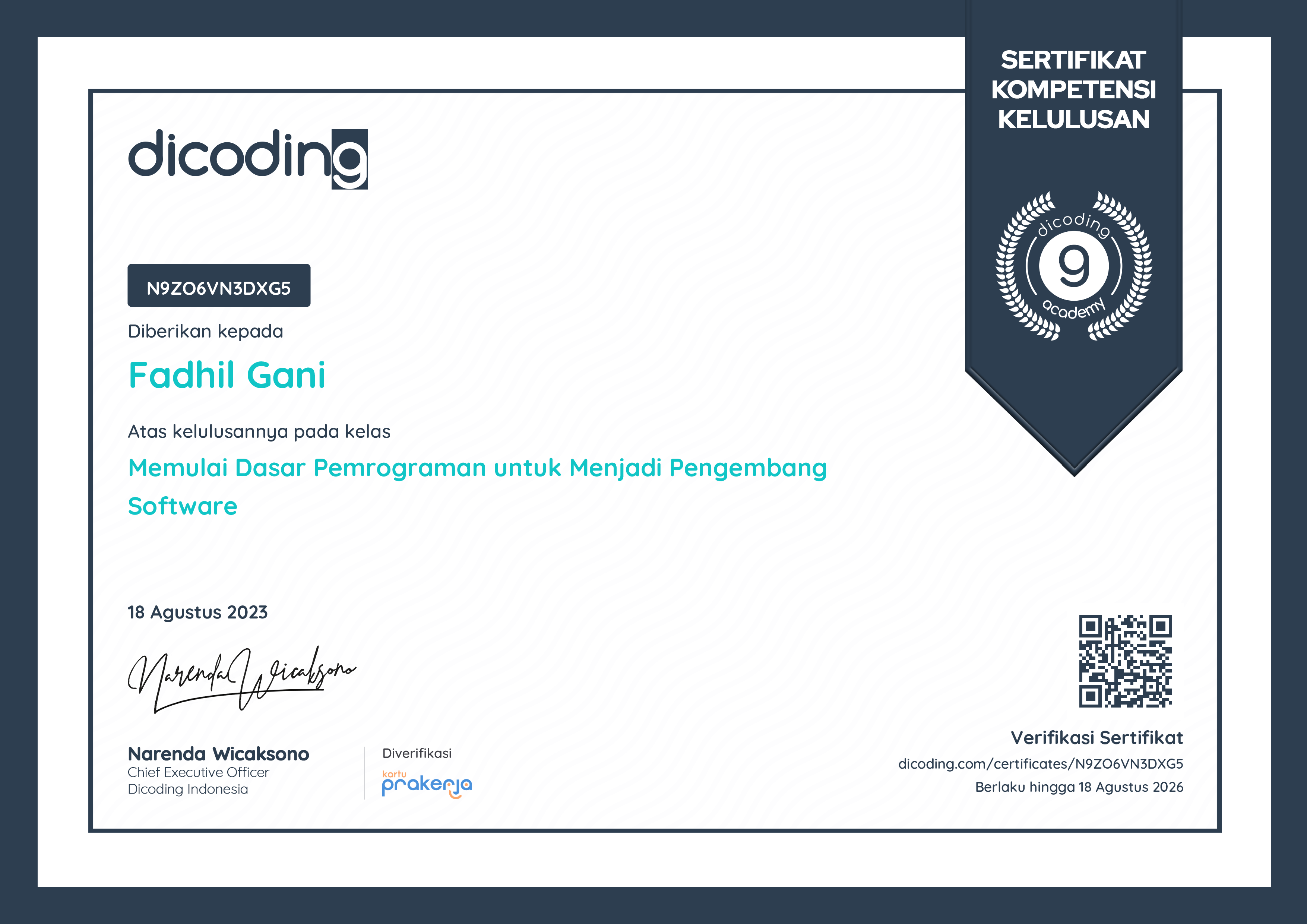Memulai Dasar Pemrograman untuk Menjadi Pengembang Software